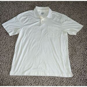 Van Heusen cream men's polo size‎ medium